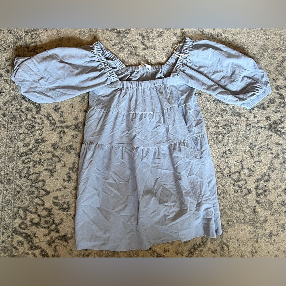 Light blue party dress